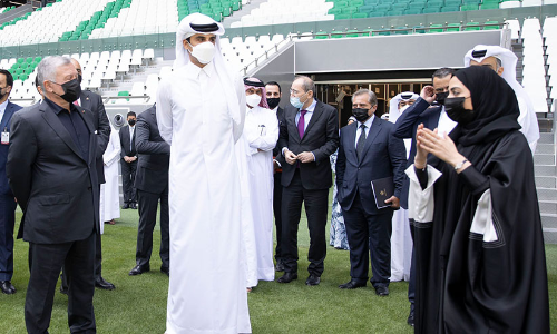 ഊഷ്​മളമായി ജോർഡൻ രാജാവിൻെറ സന്ദർശനം