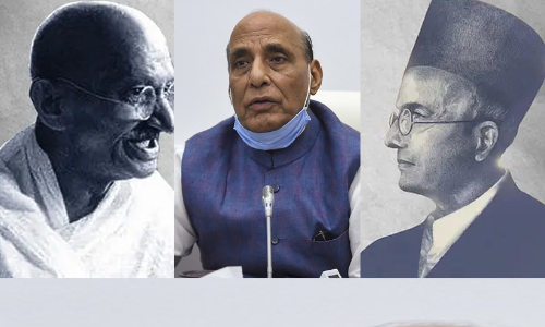 ഫാക്​ട്​ ചെക്ക്​: സവർക്കറുടെ മാപ്പും ഗാന്ധിജിയും, രാജ്​നാഥ്​ സിങ്​ പറഞ്ഞ കള്ളങ്ങളും