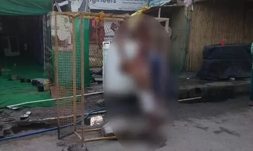 Mans Body Tied To Barricade dead man found at Singhu border