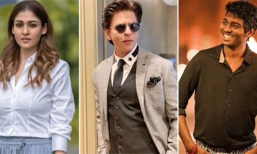 Nayanthara Shah Rukh Khan Atlee Nayanthara Shah Rukh Khan Atlee
