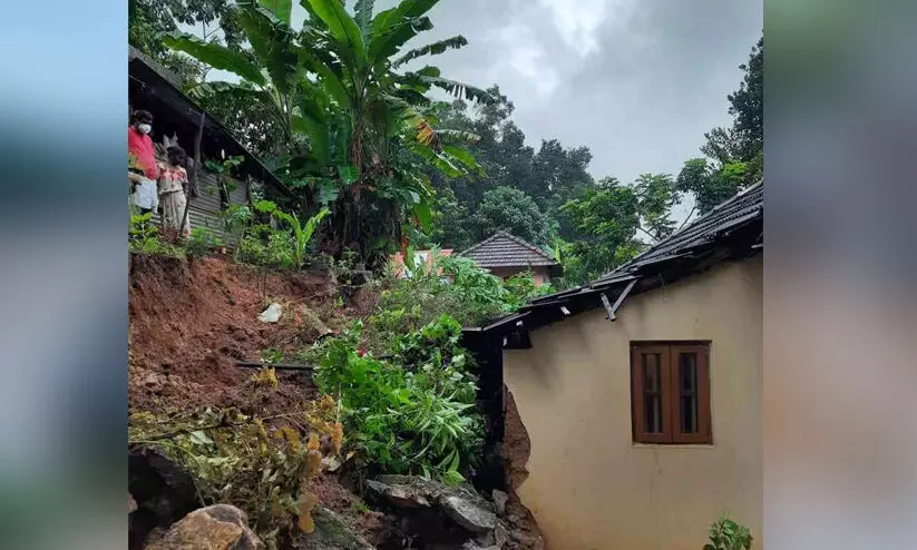 house collapsed house collapsed