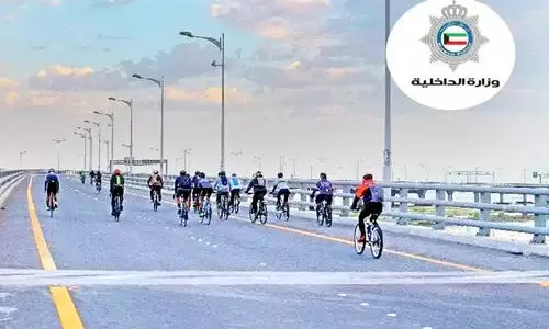 ജാ​ബി​ർ പാ​ല​ത്തി​ലെ സൈ​ക്കി​ൾ സ​വാ​രി: നി​ര​വ​ധി പേ​ർ അ​റ​സ്​​റ്റി​ൽ