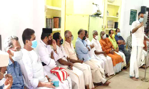 സ്​നേഹത്തി​ന്‍റെ ഇഴയടുപ്പം തീർത്ത് മസ്ജിദുറഹ്​മാനിൽ സൗഹൃദ ജുമുഅ