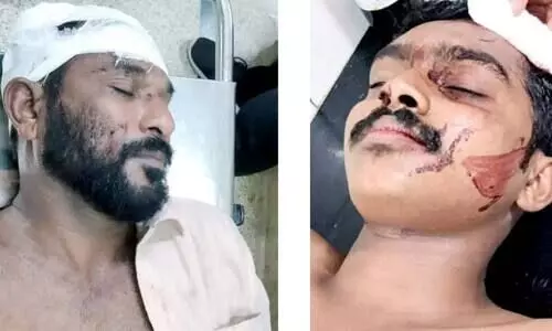 മ​ദ​പു​ര​ത്ത് ആ​ര്‍.​എ​സ്.​എ​സ്-​സി.​പി.​എം സം​ഘ​ര്‍ഷം; ഏ​ഴ് പേ​ര്‍ക്ക് പ​രി​ക്ക്