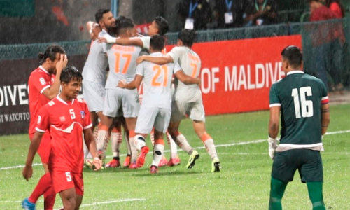 നേപ്പാളിനെ തകർത്തു; സാഫ്​ ഫുട്​ബാൾ കിരീടം ഇന്ത്യക്ക്​