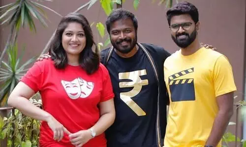 Meghana Raj announces her comeback film on husband Chiranjeevi Sarjas birthday