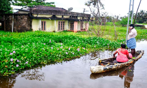 heavy rain in Alappuzha