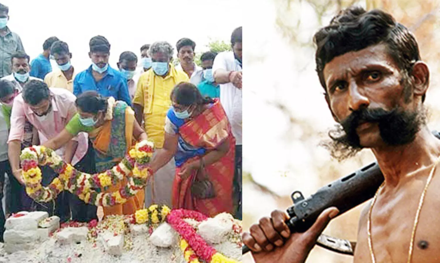 17ാമത്​ ചരമവാർഷികം: വീരപ്പന് ആദരാജ്ഞലിയർപ്പിക്കാൻ ജനക്കൂട്ടം