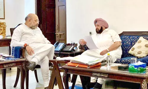 അമരീന്ദറും അമിത്​ ഷായും കർഷകരെ തളക്കുമോ?