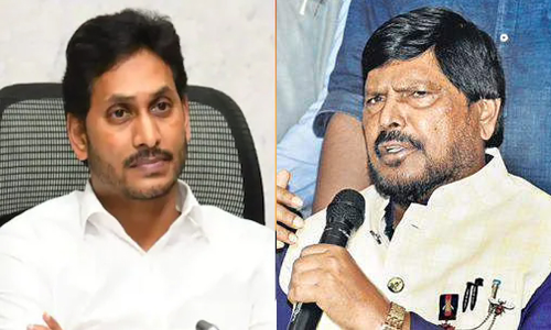Jagan Mohan Reddy-Ramdas Athawale