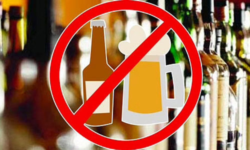 alcohol ban