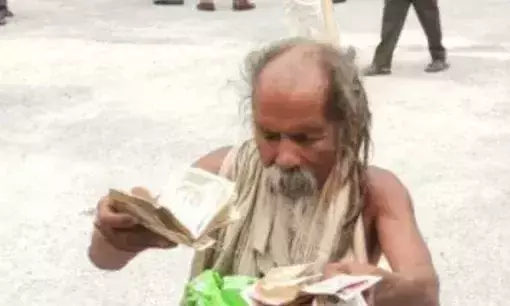 നോട്ട്​ നിരോധനം അറിഞ്ഞില്ല; 65,000 രൂപയുടെ പഴയ നോട്ടുകൾ മാറ്റി നൽകണമെന്ന്​ അന്ധനായ വയോധികൻ