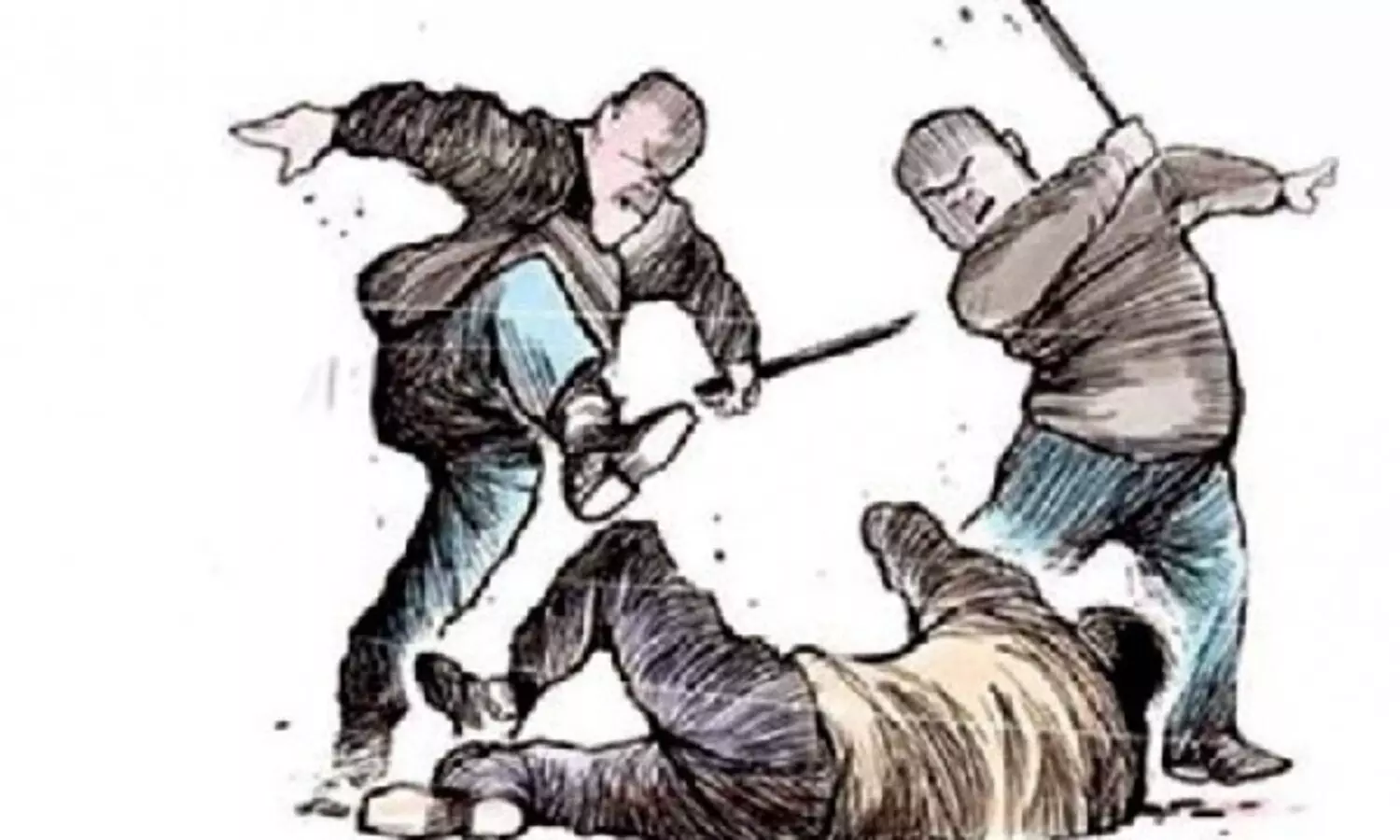 കാറിൽ സഞ്ചരിച്ചിരുന്ന കുടുംബത്തെ അഞ്ചോളം പേർ ചേർന്ന് ആക്രമിച്ചതായി പരാതി.