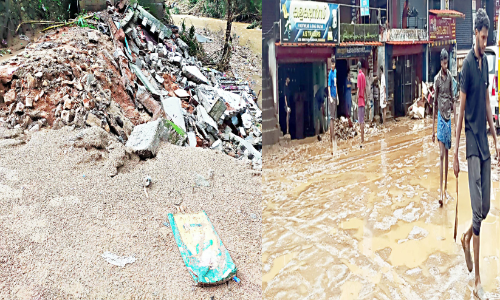 പേമാരി: തകർന്നടിഞ്ഞ്​ കൊക്കയാര്‍, മണിമല