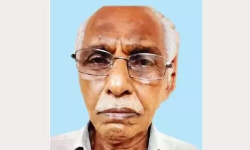 ഒ​ഴു​ക്കി​ൽ​പ്പെ​ട്ട് കാ​ണാ​താ​യ മു​ൻ അ​ധ്യാ​പ​ക​െൻറ മൃ​ത​ദേ​ഹം ക​ണ്ടെ​ത്തി