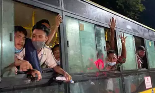 മ്യാന്മറിൽ നൂറുകണക്കിന്​ രാഷ്​ട്രീയത്തടവുകാരെ മോചിപ്പിച്ചു
