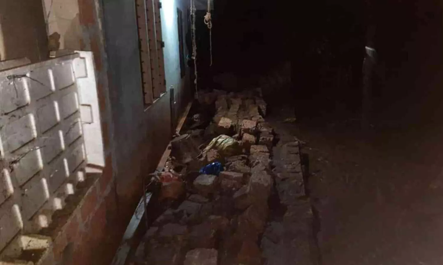 താഴെക്കോട് മാട്ടറ ബിടാവു മലയിൽ ഉരുൾപൊട്ടൽ