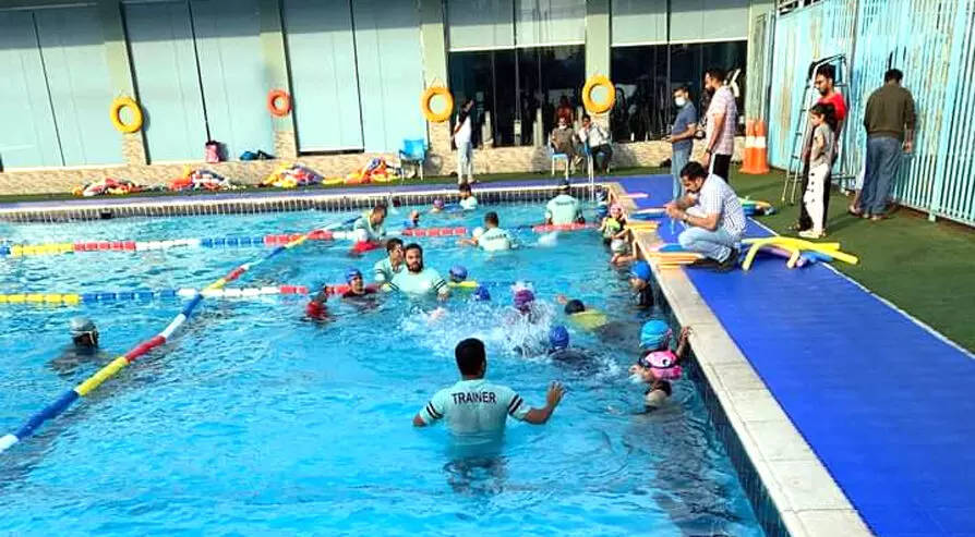 ജെ.എസ്.സി നീന്തൽ മത്സരം സംഘടിപ്പിക്കുന്നു