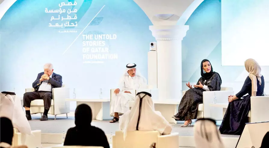 ഖത്തർ ഫൗണ്ടേഷൻ യാഥാർഥ്യമായതെങ്ങനെ; മനസ്സു തുറന്ന് ശൈഖ മൗസ ഖത്തർ ഫൗണ്ടേഷൻ യാഥാർഥ്യമായതെങ്ങനെ; മനസ്സു തുറന്ന് ശൈഖ മൗസ