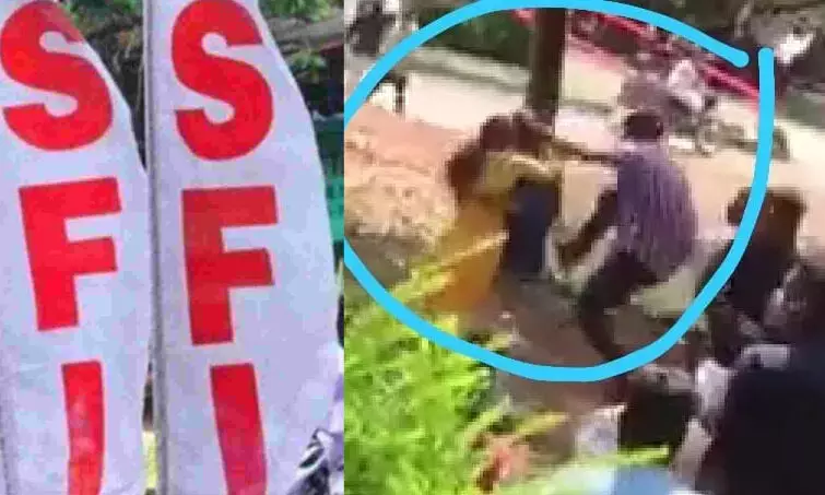 കനയ്യകുമാർ പോയതിന്റെ ജാള്യത മറയ്ക്കാൻ എ.ഐ.എസ്.എഫ് വ്യാജ പ്രചരണം നടത്തുന്നു -എസ്.എഫ്.ഐ കനയ്യകുമാർ പോയതിന്റെ ജാള്യത മറയ്ക്കാൻ എ.ഐ.എസ്.എഫ് വ്യാജ പ്രചരണം നടത്തുന്നു -എസ്.എഫ്.ഐ