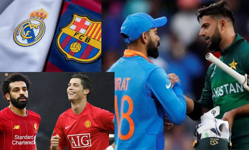 ഇന്ത്യ-പാകിസ്താൻ, യുനൈറ്റഡ്-ലിവർപൂൾ, ബാഴ്സ-റയൽ; കായികപ്രേമികൾക്ക് സൂപ്പർ സൺഡേ ഇന്ത്യ-പാകിസ്താൻ, യുനൈറ്റഡ്-ലിവർപൂൾ, ബാഴ്സ-റയൽ; കായികപ്രേമികൾക്ക് സൂപ്പർ സൺഡേ