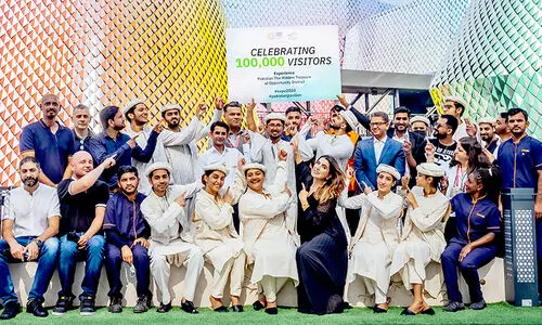 പാക്​ പവലിയനിൽ സന്ദർശകർ ഒരു ലക്ഷം പിന്നിട്ടു