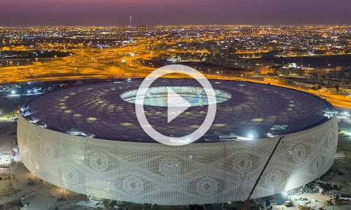 ആറാമത്തെ കളിയിടവും സജ്ജം; മിഴി തുറന്ന്  അൽ തുമാമ സ്​റ്റേഡിയം