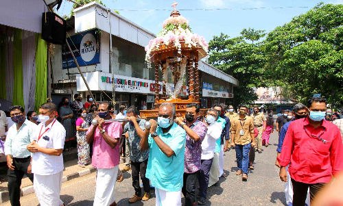 മാഹി തിരുനാളിന് സമാപനം