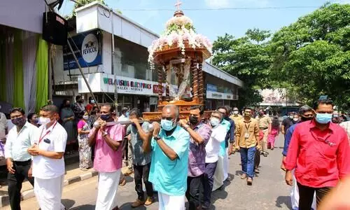 മാഹി തിരുനാളിന് സമാപനം