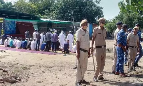 ഗുഡ്​ഗാവിൽ ജുമുഅ നമസ്​കാരം തടഞ്ഞ്​ ബജ്​റംഗ്​ദൾ