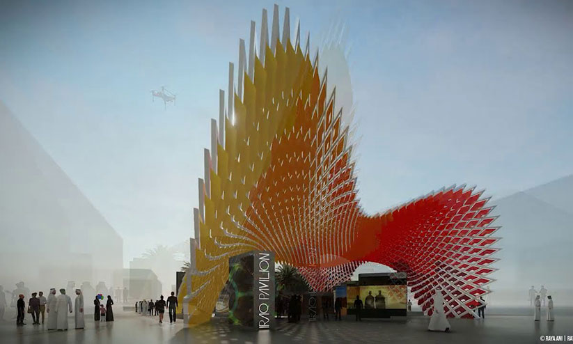 പ്രതീക്ഷകൾ കൊരുത്ത മീൻവലയുമായി ഇറാഖ് പവലിയൻ പ്രതീക്ഷകൾ കൊരുത്ത മീൻവലയുമായി ഇറാഖ് പവലിയൻ