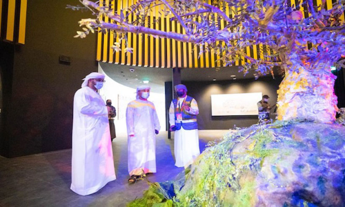 ദുബൈ എക്​സ്​പോ: സന്ദർശക മനം കവർന്ന്​ ഒമാൻ പവലിയൻ