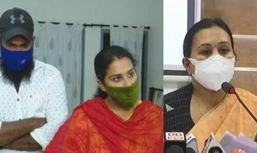 Veena George, anupama child kidnap