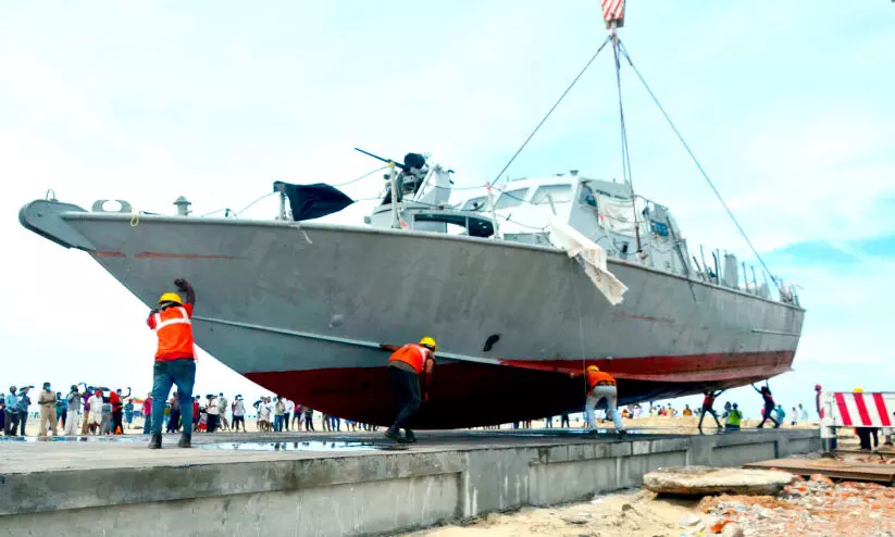 The warship now belongs to Alappuzha