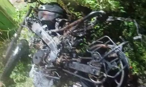 യുവാക്കളെ ആക്രമിച്ച് ബൈക്ക് കത്തിച്ചു; ഒരാൾ അറസ്​റ്റിൽ