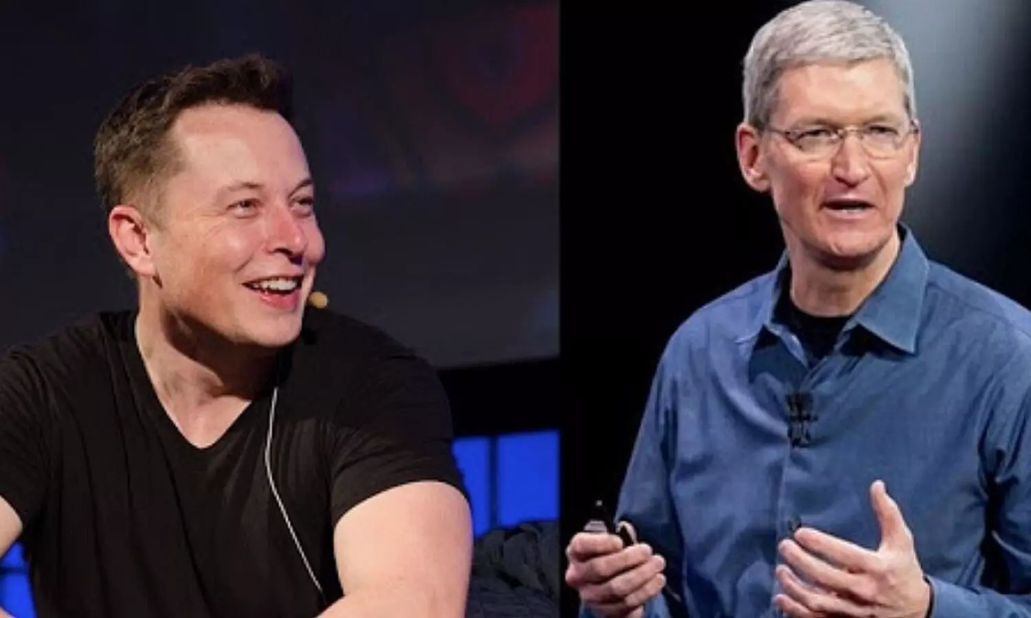 ആപ്പിൾ തുണി ഏറ്റെടുത്ത്​ ഇലോൺ മസ്​കും; കൊട്ടിയത് സി.ഇ.ഒ​ ടിം കുക്കിനെ