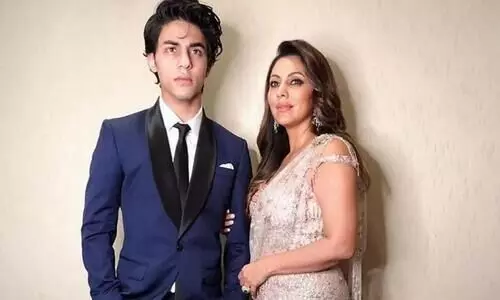 Aryan Khan and Gouri Khan