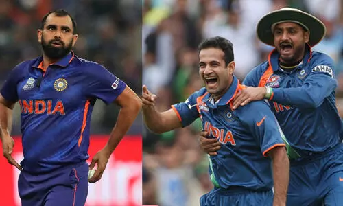 ഇത്​ അവസാനിപ്പിച്ചേ പറ്റൂ; മുഹമ്മദ്​ ഷമിക്ക്​ പിന്തുണയുമായി പത്താനും സെവാഗും ഭാജിയും