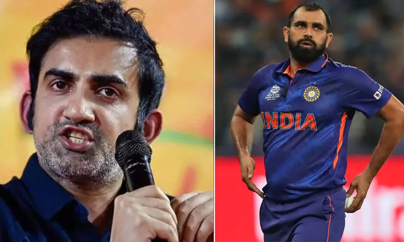 Gautam Gambhir-shami Gautam Gambhir-shami