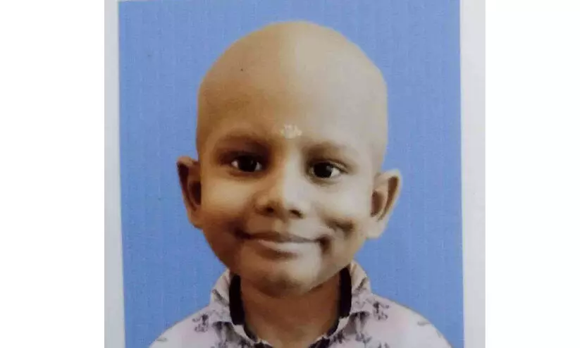 ബ്ലഡ് ക്യാൻസർ ബാധിച്ച  കുഞ്ഞ് ചികിത്സ സഹായം തേടുന്നു