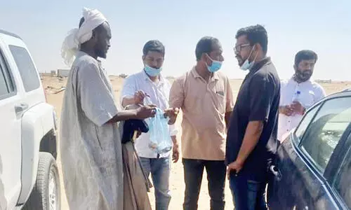 ശൈ​ത്യ​കാ​ലം ആ​ട്ടി​ട​യ​ന്മാ​ർ​ക്ക്​ സ​ഹാ​യ​വു​മാ​യി ഒ.​ഐ.​സി.​സി