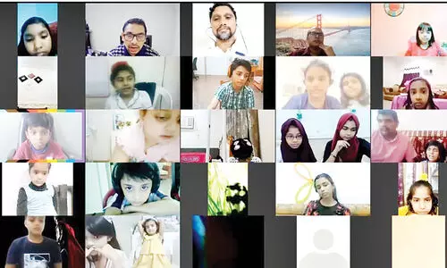 ന​വ്യാ​നു​ഭ​വ​മാ​യി മ​ല​ർ​വാ​ടി ബാ​ല​സ​മ്മേ​ള​നം