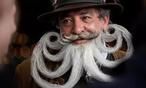 German moustache and beard championships Viral Pictures