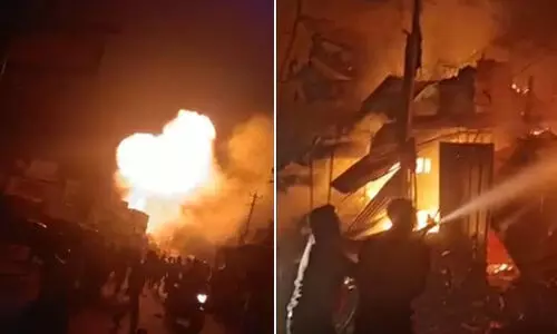 തമിഴ്​നാട്ടിൽ പടക്കക്കട തീപിടിച്ച്​ പൊട്ടിത്തെറിച്ച്​ അഞ്ചു മരണം