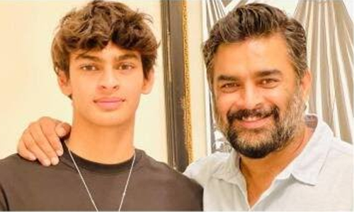 നീന്തലിൽ മെഡൽ കൊയ്ത്തുമായി നടൻ മാധവന്‍റെ മകൻ