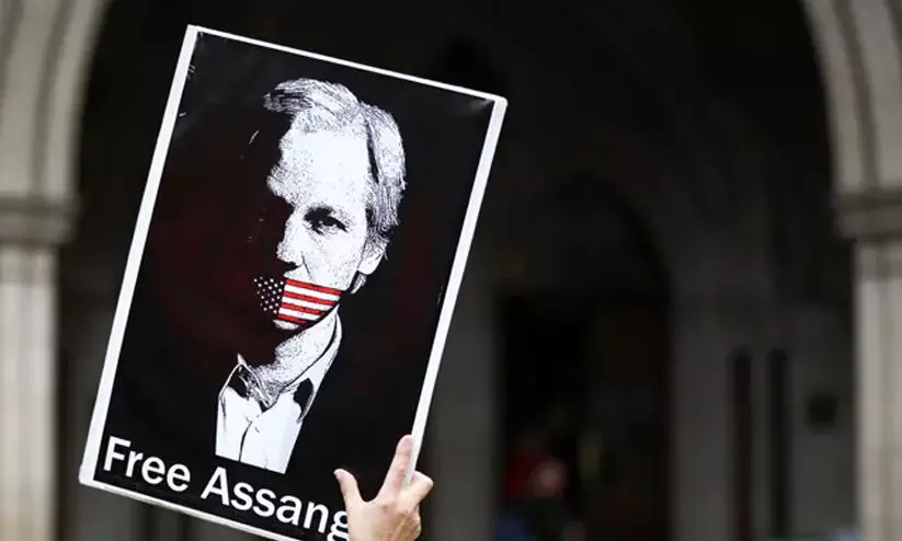 അസാൻജിനെ വിട്ടുതരണം –യു.എസ്​ യു.കെ കോടതിയിൽ