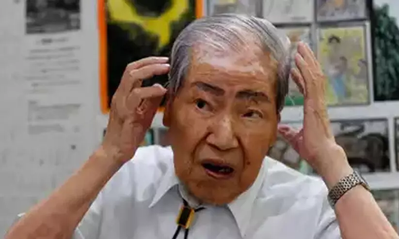 ഹിരോഷിമ ദുരന്തം അതിജീവിച്ച സുനാവോത്​സുബോയ്​ അന്തരിച്ചു