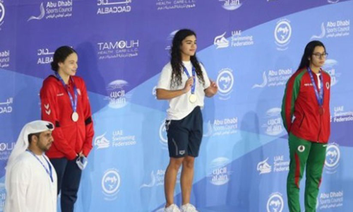 അ​റ​ബ്​ നീ​ന്ത​ൽ ചാ​മ്പ്യ​ൻ​ഷി​പ്​; കു​വൈ​ത്ത്​ താ​ര​ത്തി​ന്​ സ്വ​ർ​ണം