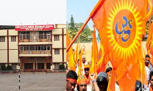 കത്തോലിക്ക സ്‌കൂളിൽ​ ദേവീവിഗ്രഹം ​സ്​ഥാപിക്കണമെന്ന് വി.എച്ച്​.പിയുടെ​ ഭീഷണി