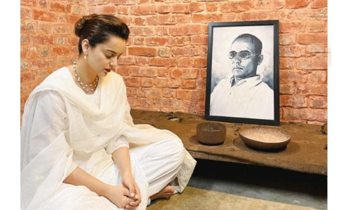 സവർക്കർജി അവരെ കണ്ണിൽ നോക്കി നേരിട്ടു, അവർ എത്രമാത്രം ഭയപ്പെട്ടിട്ടുണ്ടാകും -കങ്കണ